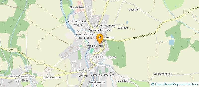 localisation de l'entreprise EMPLOI GATINAIS à CHATILLON-COLIGNY