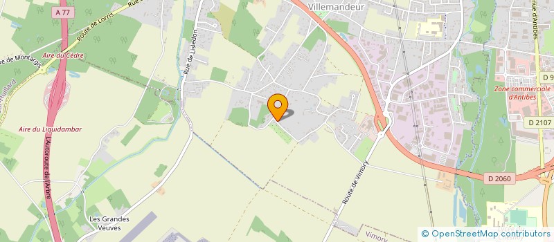 localisation de l'entreprise EMPLOI HANDBALL EST LOIRET à VILLEMANDEUR