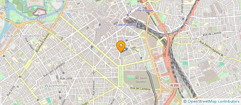 localisation de l'entreprise EMPLOI LILLE SERVICES à LILLE