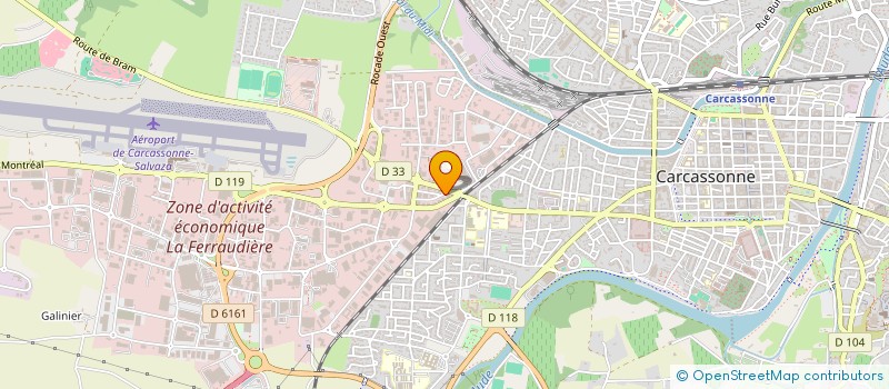 localisation de l'entreprise EMPLOI & PARTAGE à CARCASSONNE