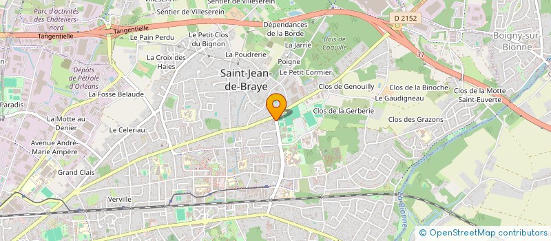 localisation de l'entreprise EMPLOINET à SAINT-JEAN-DE-BRAYE