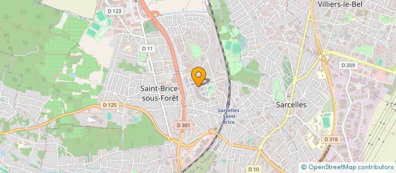 localisation de l'entreprise EMPLOIS AUDIOPROTHESISTES à SAINT-BRICE-SOUS-FORET