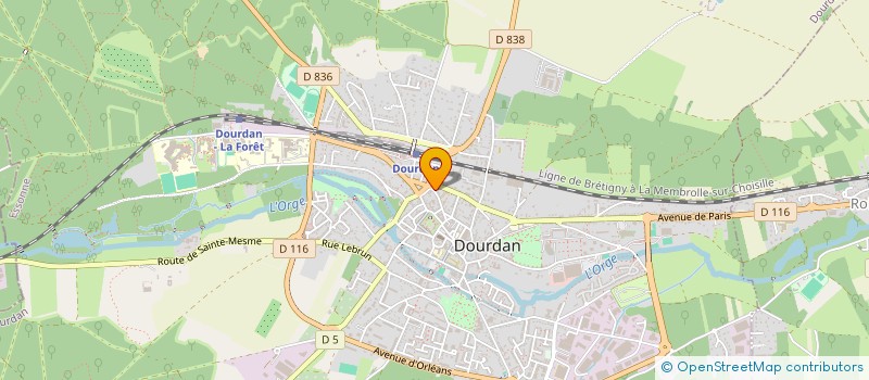 localisation de l'entreprise EMPLOIS DU TEMPS à DOURDAN