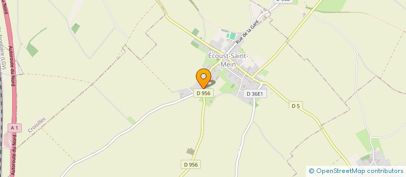 localisation de l'entreprise EMPLOIS FAMILIAUX ASSOC INTERMEDIAIRE  ECOUST-SAINT-MEIN