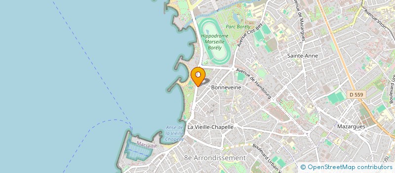 localisation de l'entreprise EMPLOIS SANS FRONTIERES à MARSEILLE
