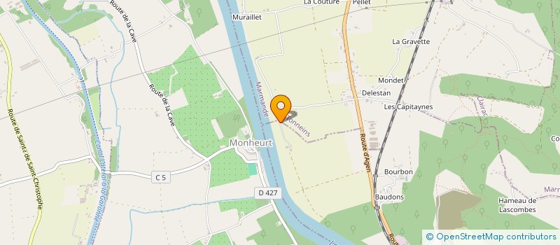 localisation de l'entreprise EMPLOYEURS PAMPOULIE  NICOLE