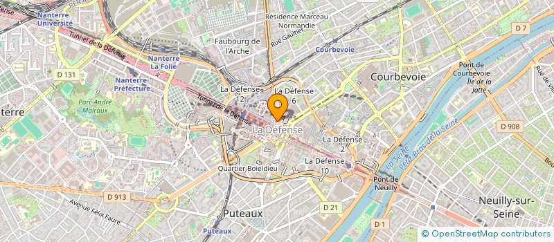 localisation de l'entreprise EMPLUS FRANCE à PUTEAUX