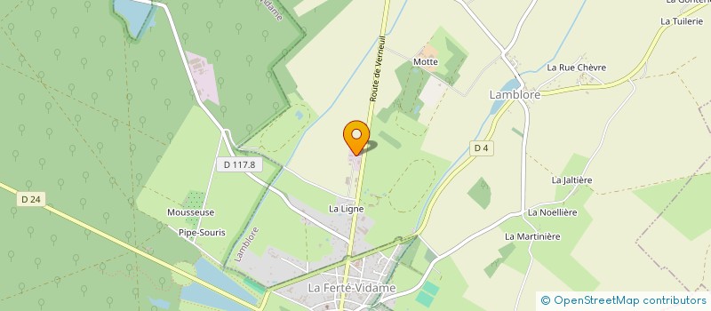 localisation de l'entreprise EMPM à LAMBLORE