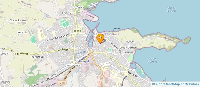 localisation de l'entreprise EMPO à PAIMPOL