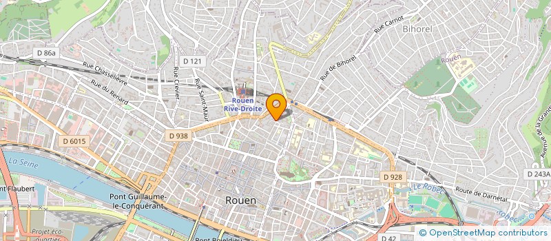 localisation de l'entreprise EMPORIUM GALORIUM 2 à ROUEN