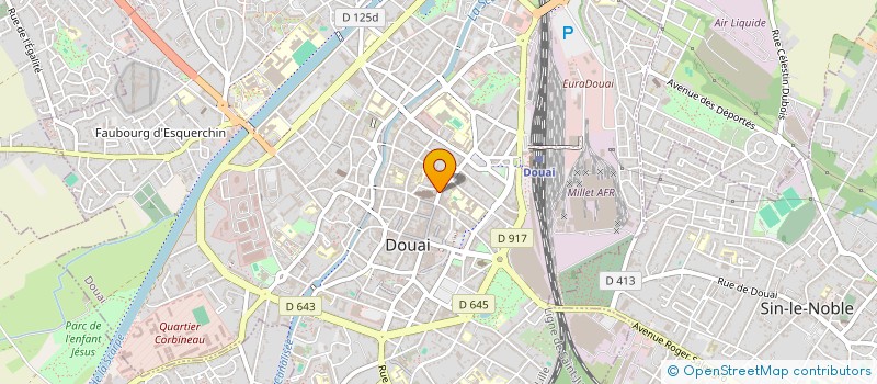 localisation de l'entreprise EMPORRIUM  DOUAI