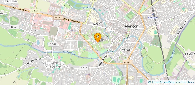 localisation de l'entreprise EMPOURPREZ-VOUS à ALENCON