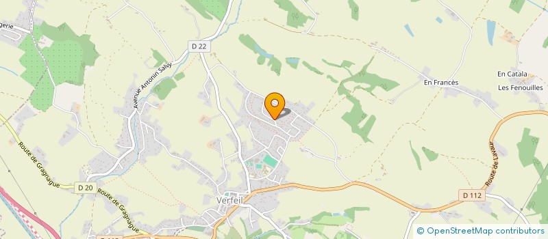 localisation de l'entreprise EMPOWER LUXURY  VERFEIL