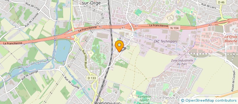 localisation de l'entreprise EMPOWEREDM à BRETIGNY-SUR-ORGE