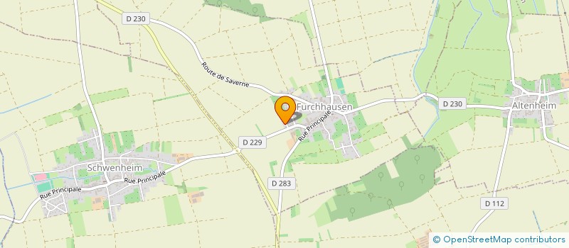 localisation de l'entreprise EMPREINT'A  FURCHHAUSEN