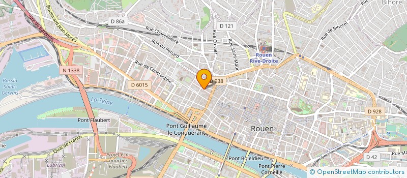 localisation de l'entreprise EMPREINTE  ROUEN