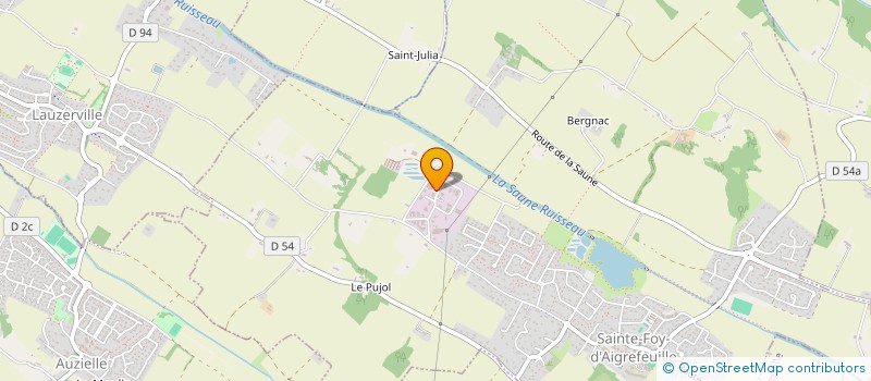 localisation de l'entreprise EMPREINTE à SAINTE-FOY-D'AIGREFEUILLE