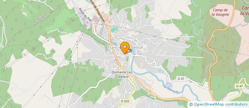 localisation de l'entreprise EMPREINTE à TRANS-EN-PROVENCE