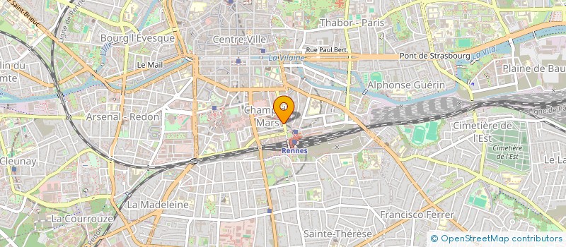 localisation de l'entreprise EMPREINTE à RENNES