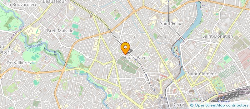 localisation de l'entreprise EMPREINTE à NANTES