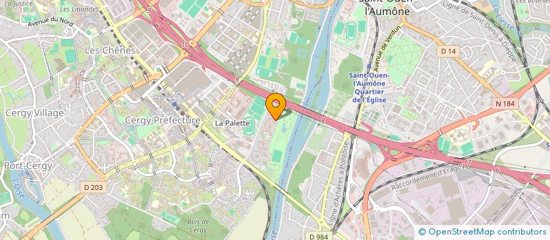 localisation de l'entreprise EMPREINTE à PONTOISE