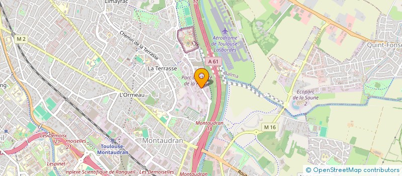 localisation de l'entreprise EMPREINTE  TOULOUSE