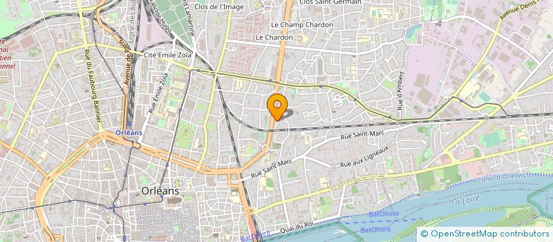 localisation de l'entreprise EMPREINTE A VIE à ORLEANS