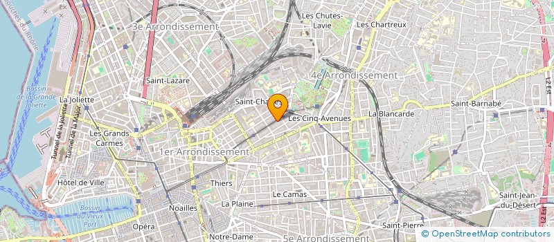 localisation de l'entreprise EMPREINTE CAPITAL à MARSEILLE