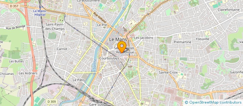 localisation de l'entreprise EMPREINTE DES PILOTES DU MANS  LE MANS