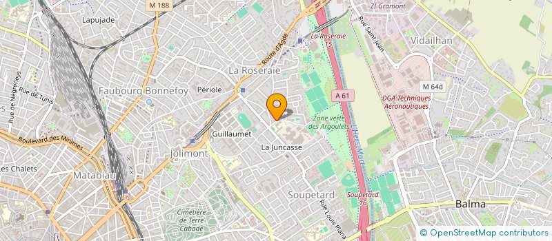 localisation de l'entreprise EMPREINTE DEVELOPPEMENT à TOULOUSE