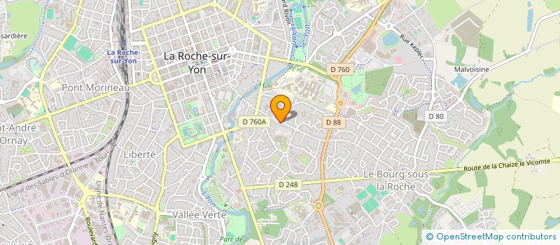 localisation de l'entreprise EMPREINTE GOSPEL à LA ROCHE-SUR-YON