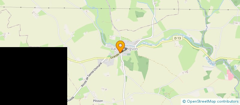 localisation de l'entreprise EMPREINTE GOURMANDE  VAL-D'ETANGSON