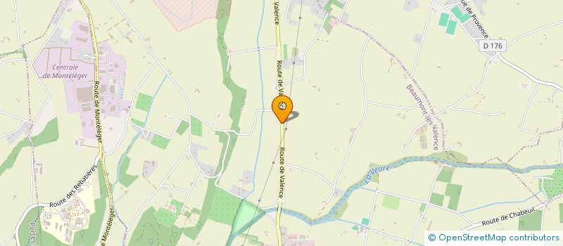 localisation de l'entreprise EMPREINTE PAYSAGE ELAGAGE  BEAUMONT-LES-VALENCE