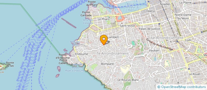 localisation de l'entreprise EMPREINTE PROVENCALE à MARSEILLE