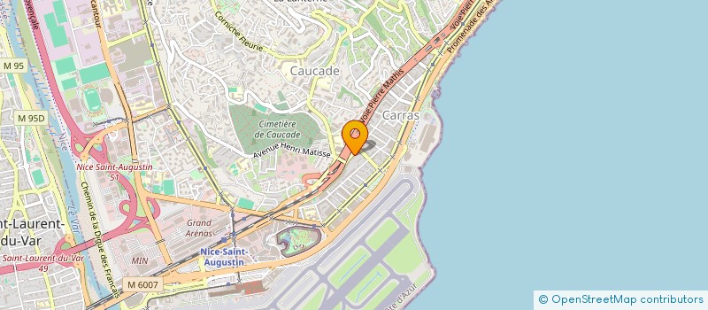 localisation de l'entreprise EMPREINTE SECURITE MULTI SERVICES à NICE