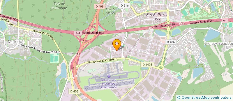 localisation de l'entreprise EMPREINTES à LOGNES