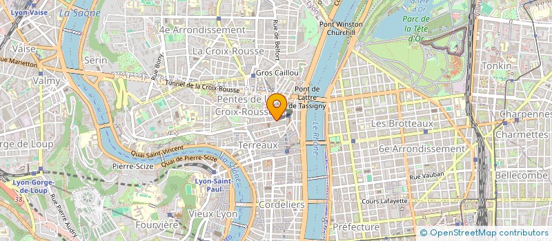 localisation de l'entreprise EMPREINTES à LYON