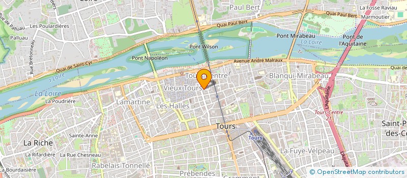 localisation de l'entreprise EMPREINTES  TOURS
