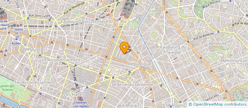 localisation de l'entreprise EMPREINTES-ACCOMPAGNER LE DEUIL  PARIS