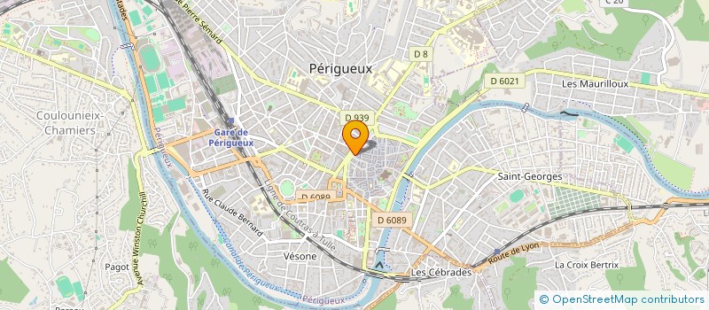 localisation de l'entreprise EMPREINTES DE FEES à PERIGUEUX