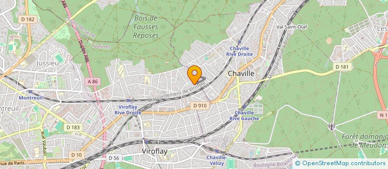 localisation de l'entreprise EMPRO  VIROFLAY