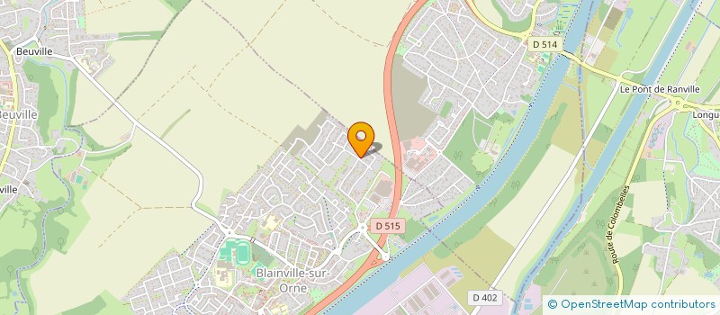 localisation de l'entreprise EMPRUNTIM  BLAINVILLE-SUR-ORNE