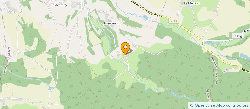 localisation de l'entreprise EMR  VILLENEUVE-DE-MARC