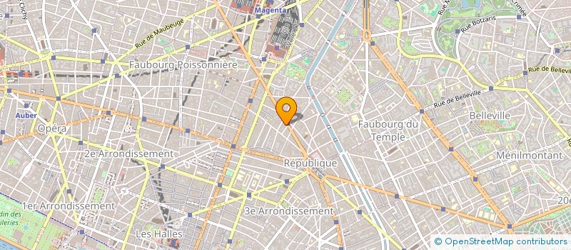 localisation de l'entreprise EMR  PARIS