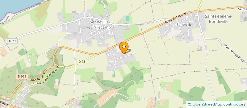 localisation de l'entreprise EMR  SENNEVILLE-SUR-FECAMP