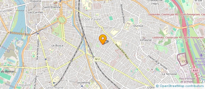 localisation de l'entreprise EMR CONSULTING à TOULOUSE