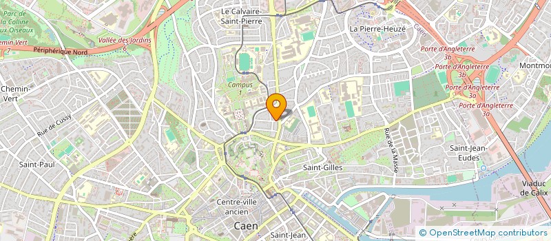localisation de l'entreprise EMR IMMO à CAEN