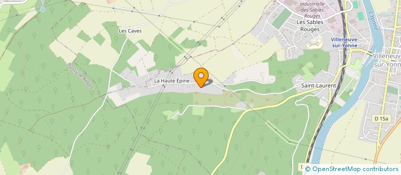 localisation de l'entreprise EMR NEVES  VILLENEUVE-SUR-YONNE