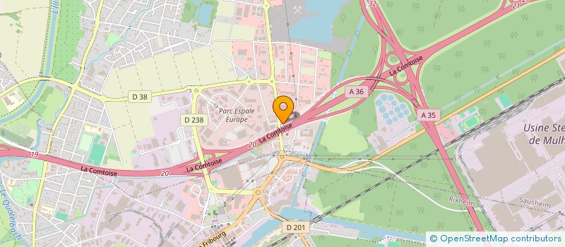 localisation de l'entreprise EMR NOUVELLE GENERATION  SAUSHEIM