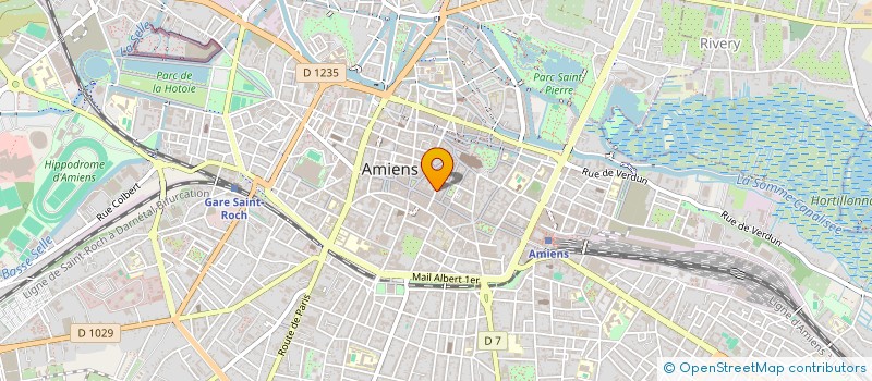 localisation de l'entreprise EMRAUDE à AMIENS